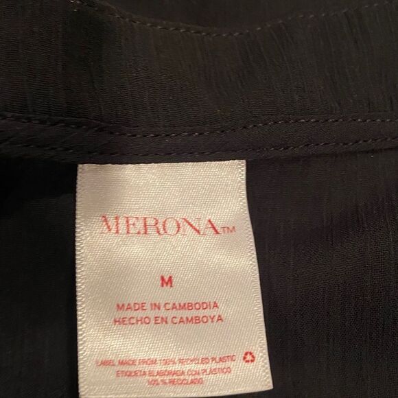 Merona Black Swimsuit Coverup - Picture 9 of 10